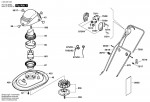 Bosch 0 600 887 042 ALM 28 Lawnmower 240 V / GB Spare Parts ALM28